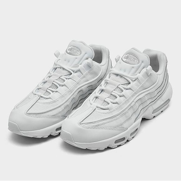 Nike Air Max 95 Triple White size 8.5 - Picture 1 of 4